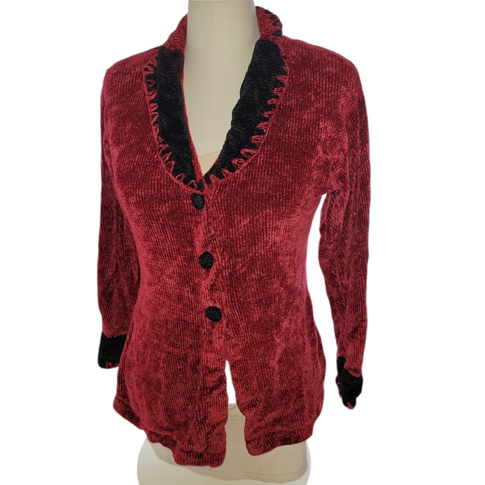 Vintage Hilary Smith Chenille Sweater